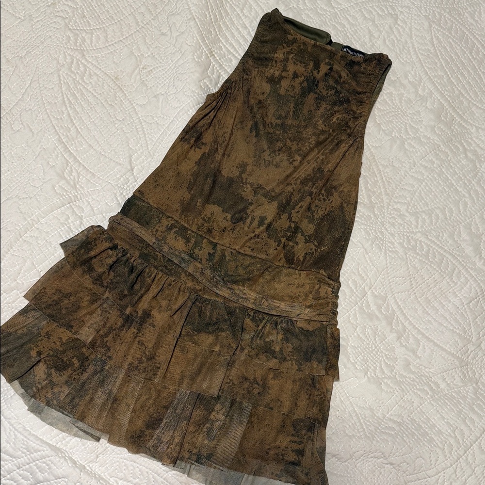 PrettyLittleThing Camouflage Mini Dress